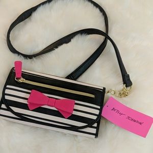 Betsey Johnson Heart Crossbody